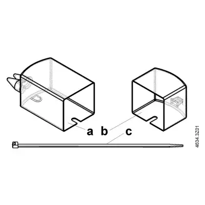 ASK75.5 - Siemens <br>Rotary Air Damper Actuator Accessory - 1