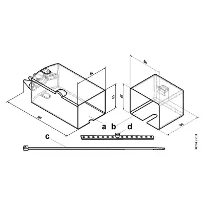 ASK75.6 - Siemens <br>Rotary Air Damper Actuator Accessory - 1