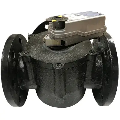 DT316.50F+GEB161.1E - Siemens <br>Motorized Rotary Valve - 1