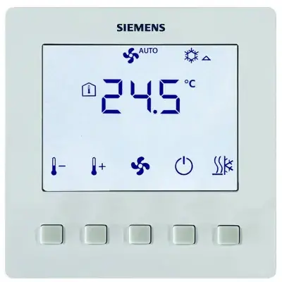 RDF510 - Siemens <br>Fan Coil Thermostat - 6