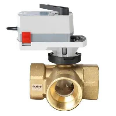 VBI61.15-4+GDB161.9E - Siemens <br>Motorized Ball Valve - 1